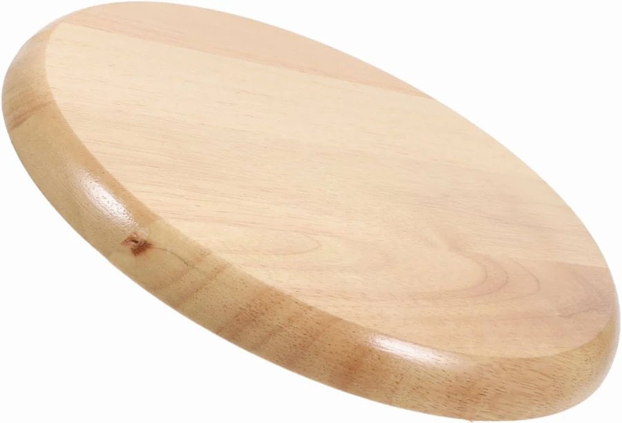 Round Wooden Roti Maker Board | Durable Kitchen Essential | Daily Cooking